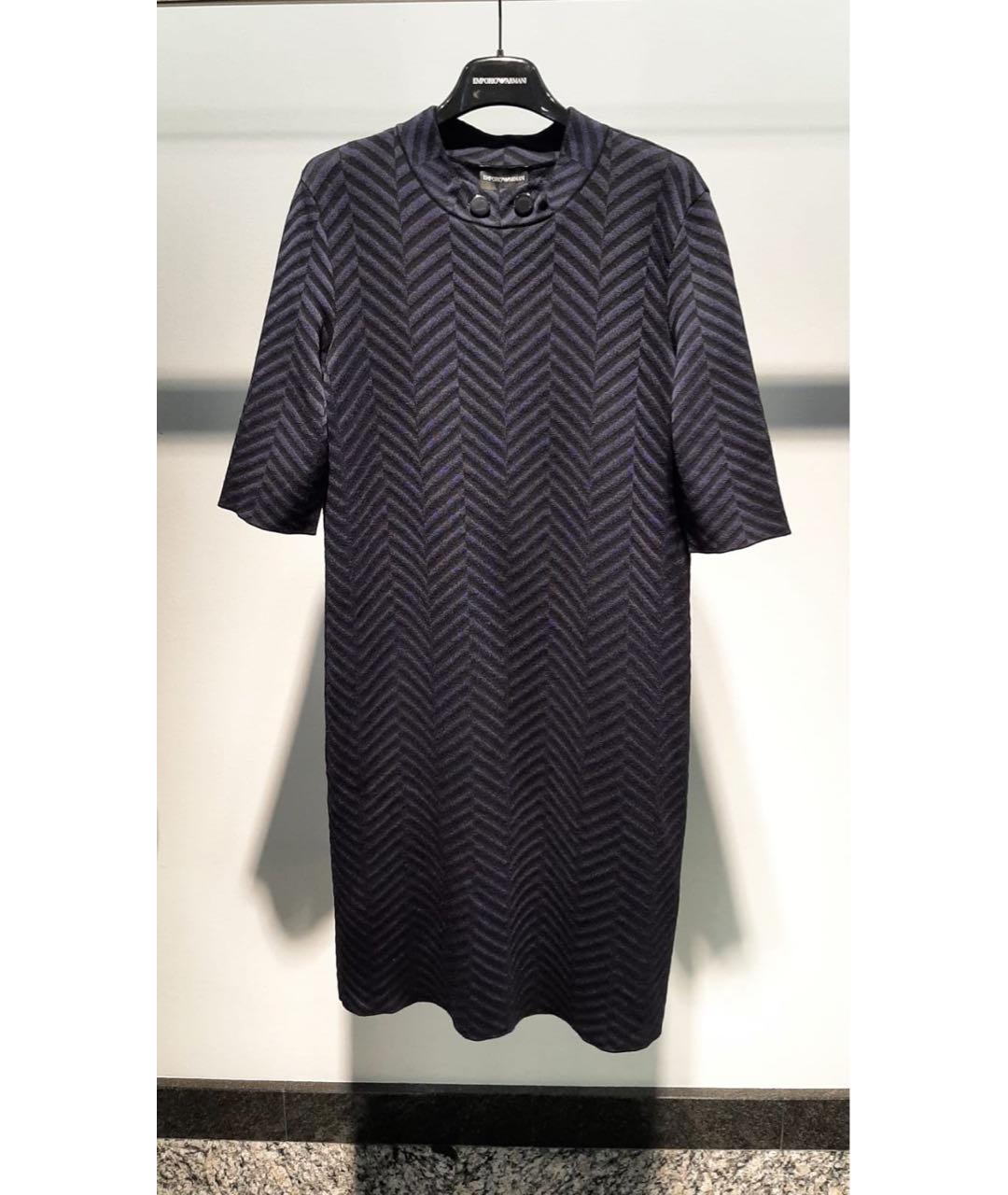 EMPORIO ARMANI Мульти повседневное платье, фото 3