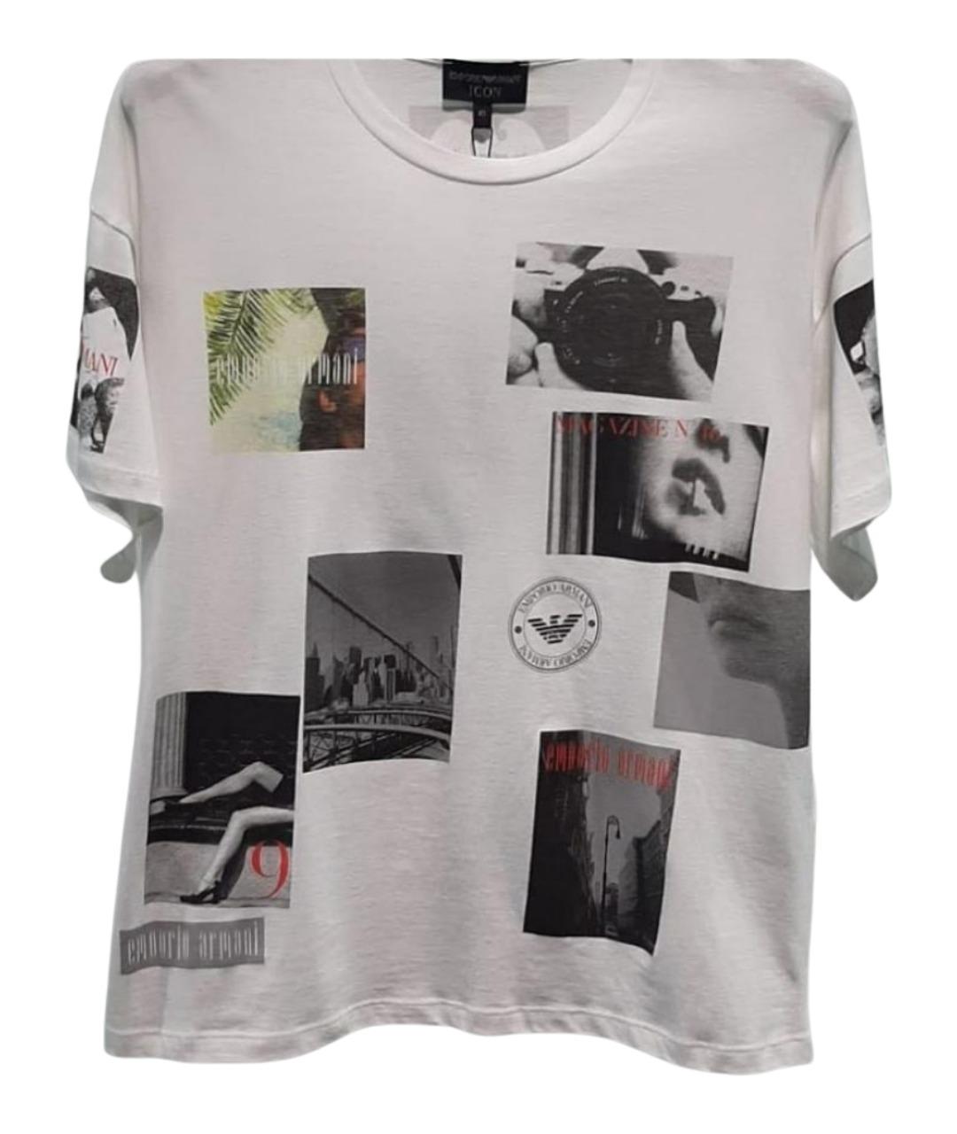 EMPORIO ARMANI Белая футболка, фото 1