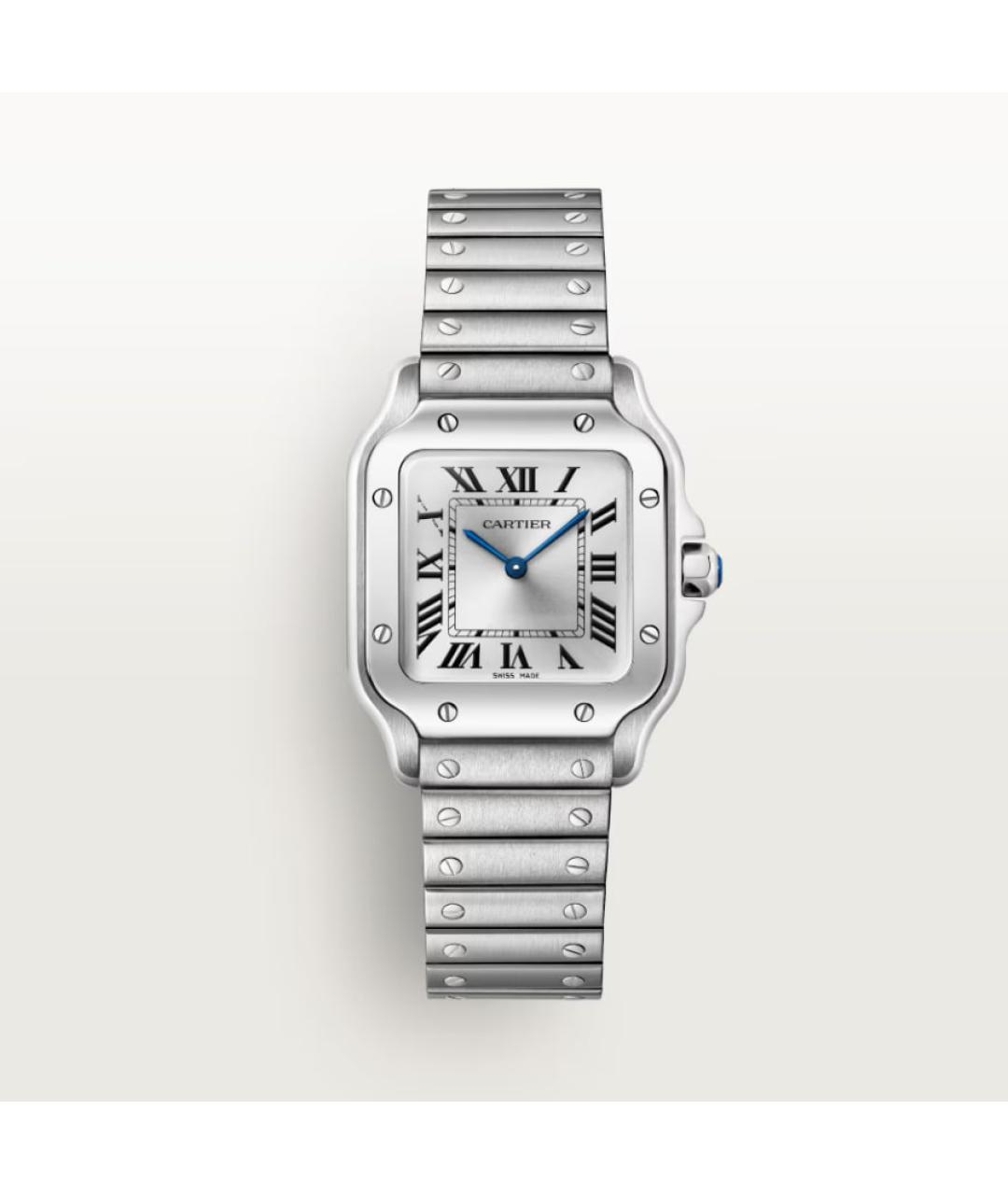CARTIER Серебряные металлические часы, фото 4