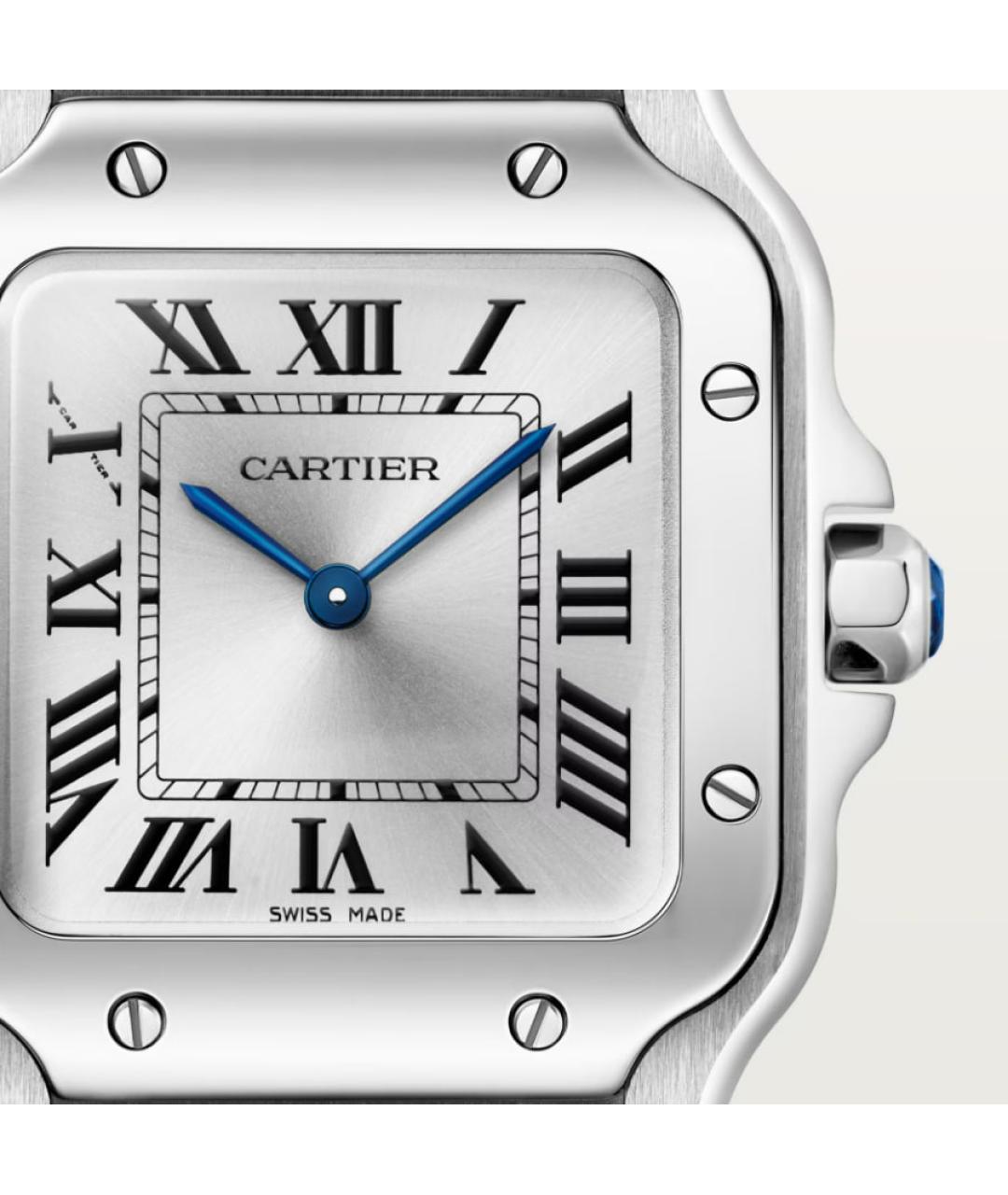 CARTIER Серебряные металлические часы, фото 3