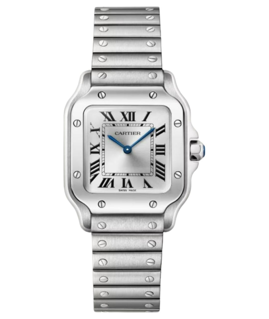 CARTIER Серебряные металлические часы, фото 1