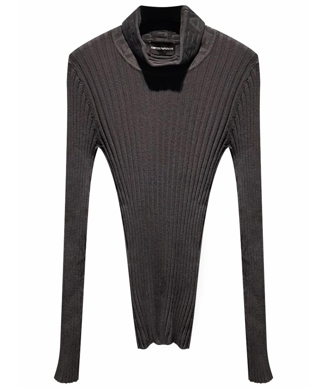 EMPORIO ARMANI Серая водолазка, фото 1