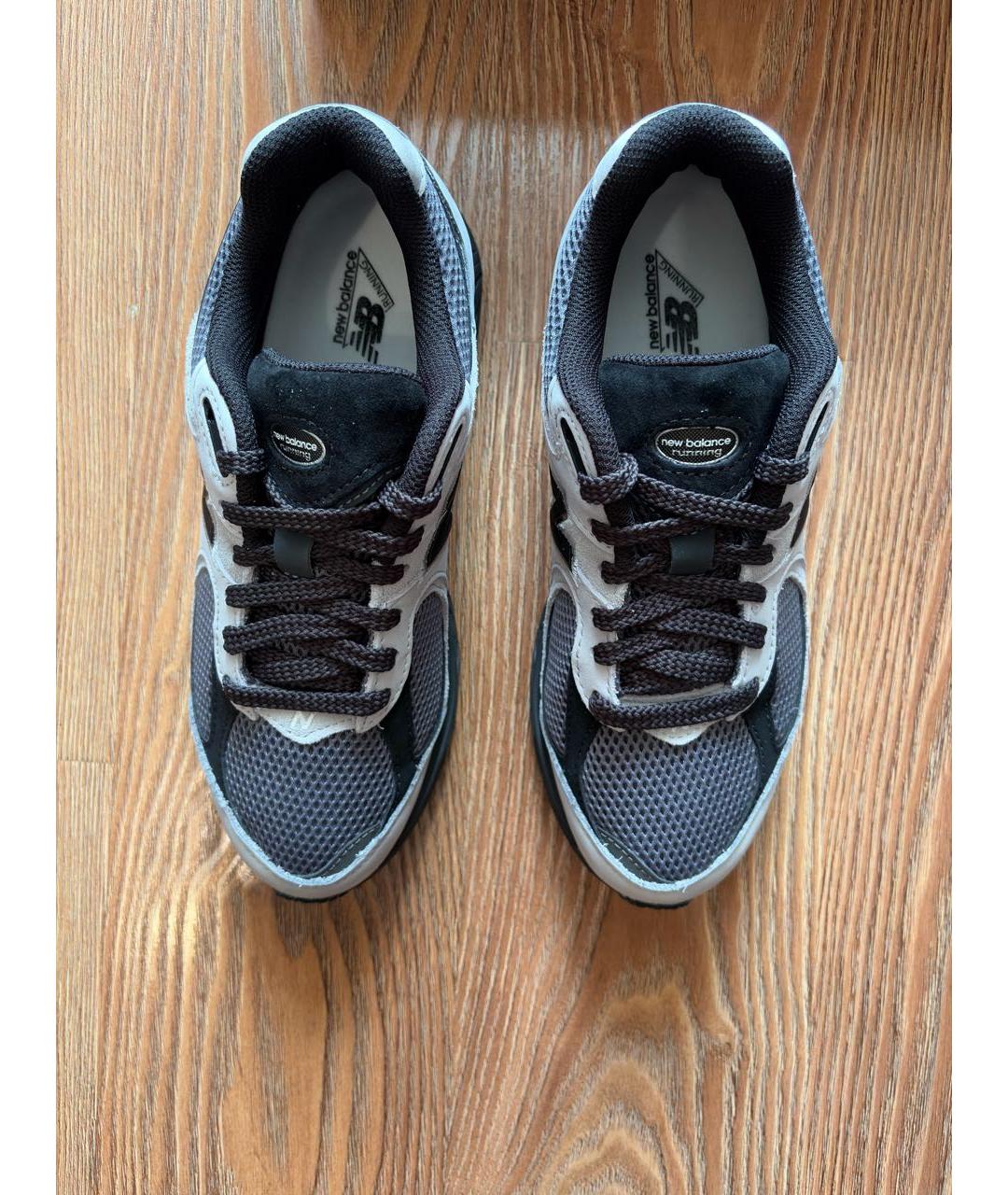 NEW BALANCE Серые текстильные кроссовки, фото 3