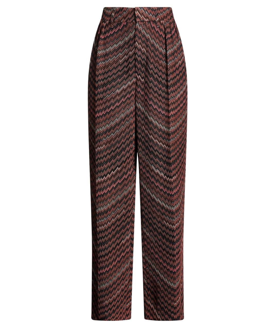 MISSONI Мульти вискозные прямые брюки, фото 1