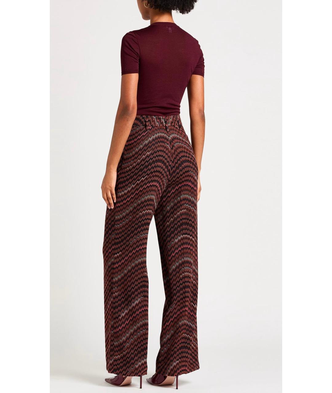 MISSONI Мульти вискозные прямые брюки, фото 5