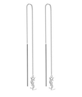 SAINT LAURENT Серьги