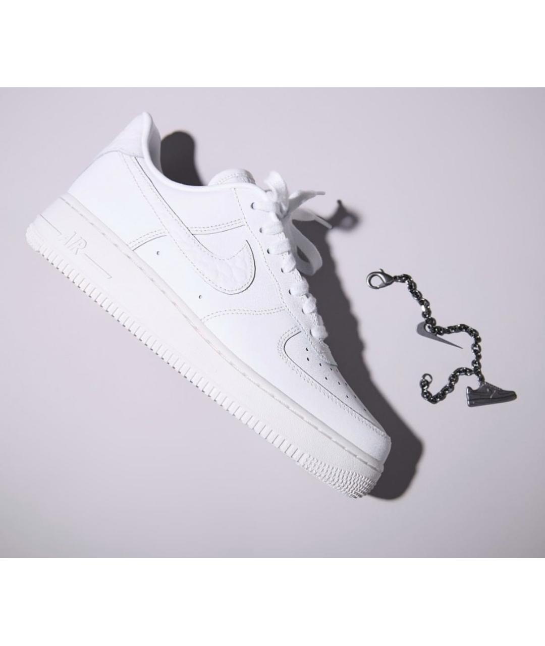 NIKE Белые кожаные кеды, фото 7