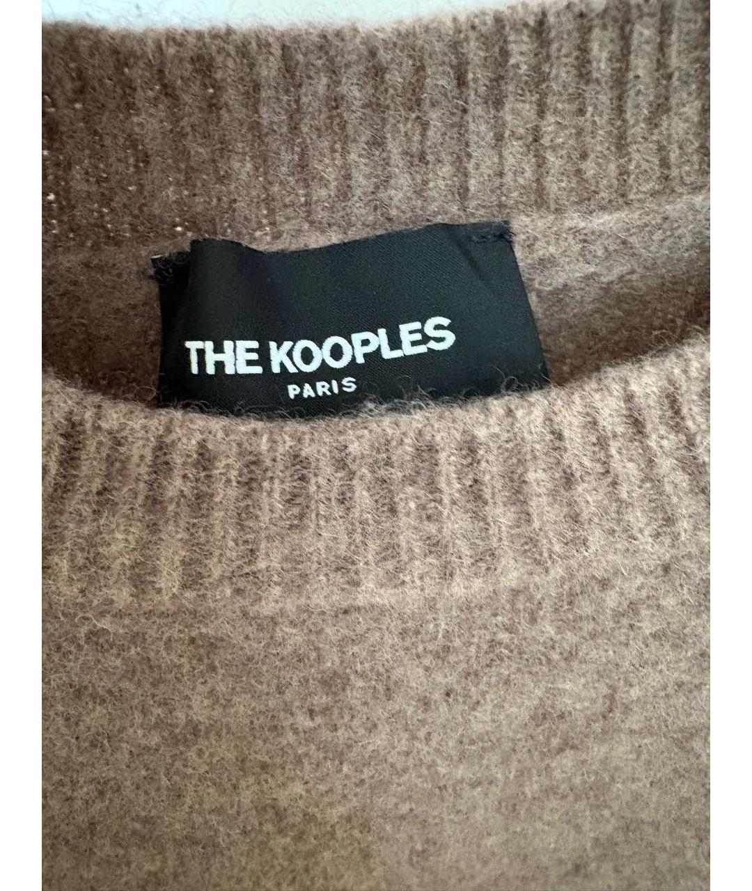 THE KOOPLES Коричневый шерстяной джемпер / свитер, фото 5
