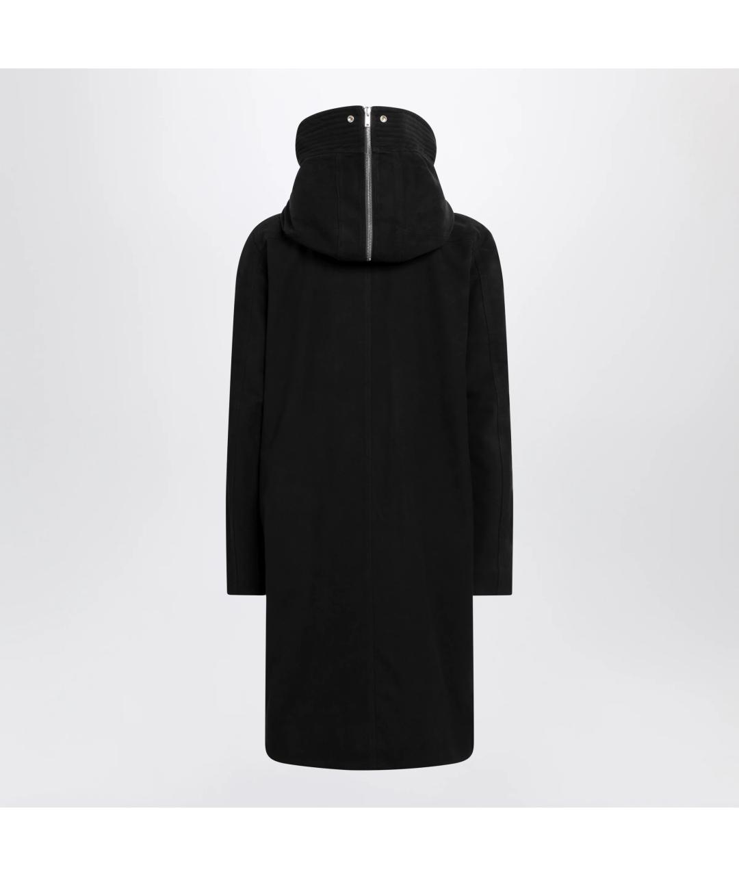 RICK OWENS Черная хлопковая парка, фото 2