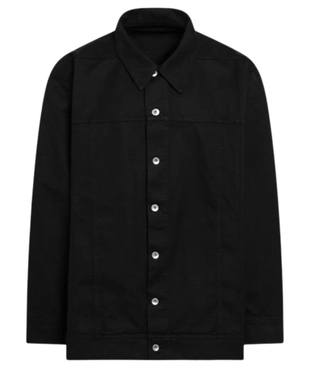 RICK OWENS DRKSHDW Черная хлопковая куртка, фото 1