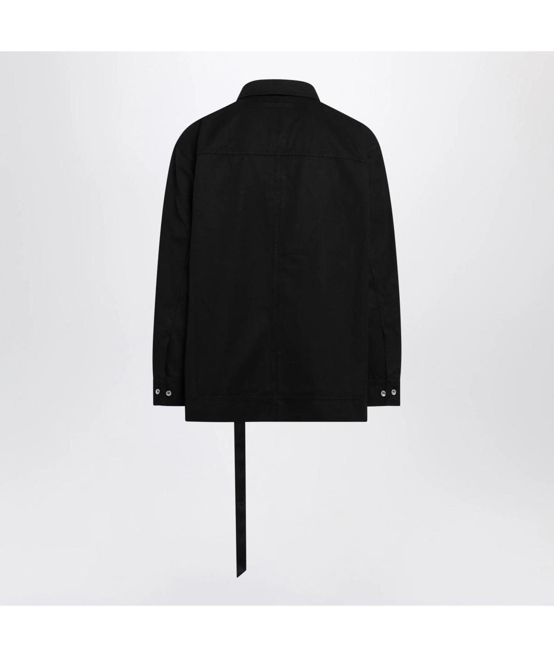RICK OWENS DRKSHDW Черная хлопковая куртка, фото 2