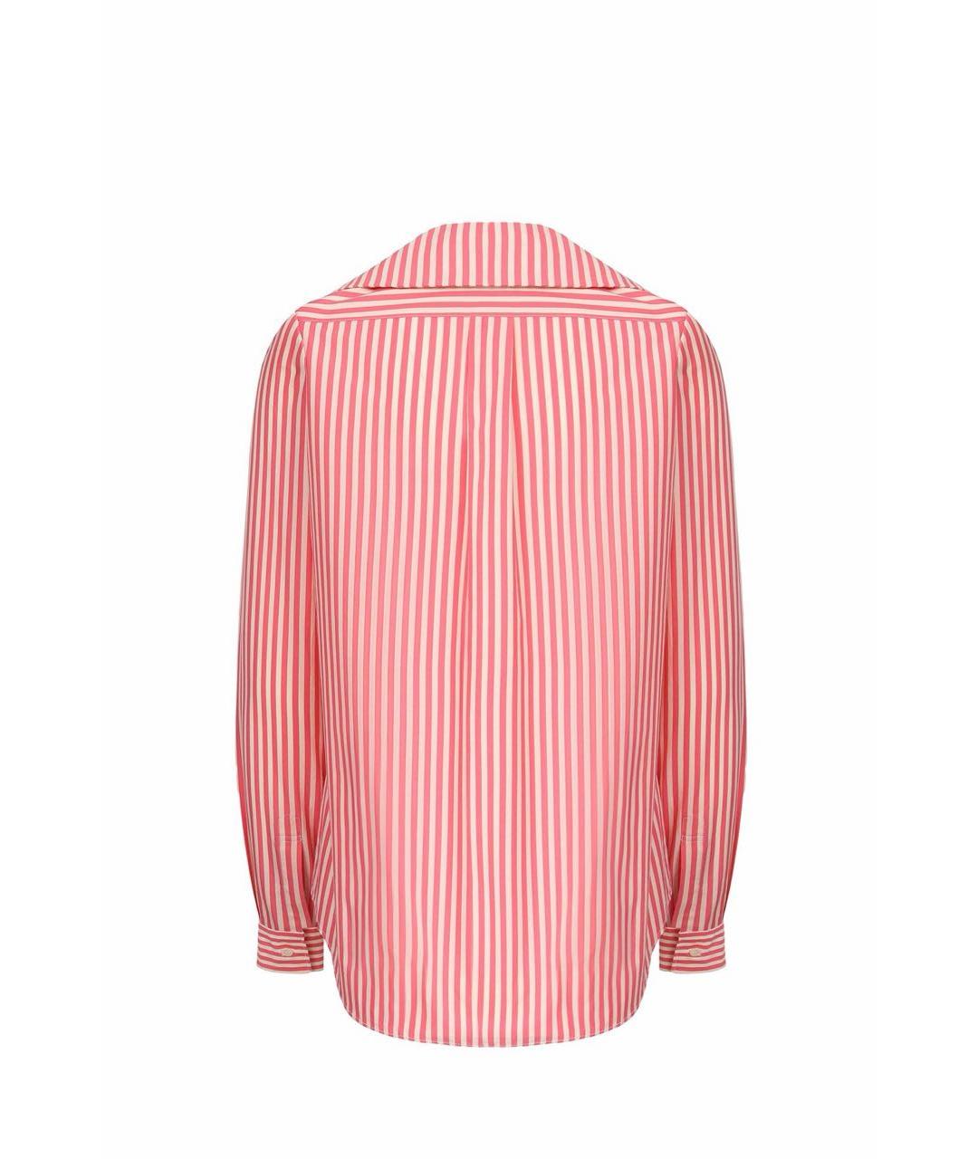 COMME DES GARÇONS Коралловая хлопковая рубашка, фото 2