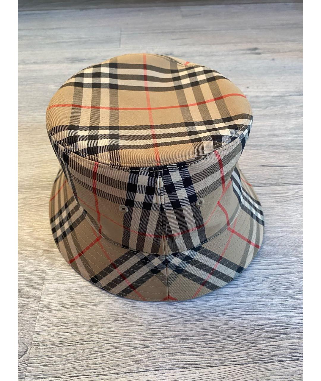 BURBERRY Коричневая хлопковая кепка/бейсболка, фото 2