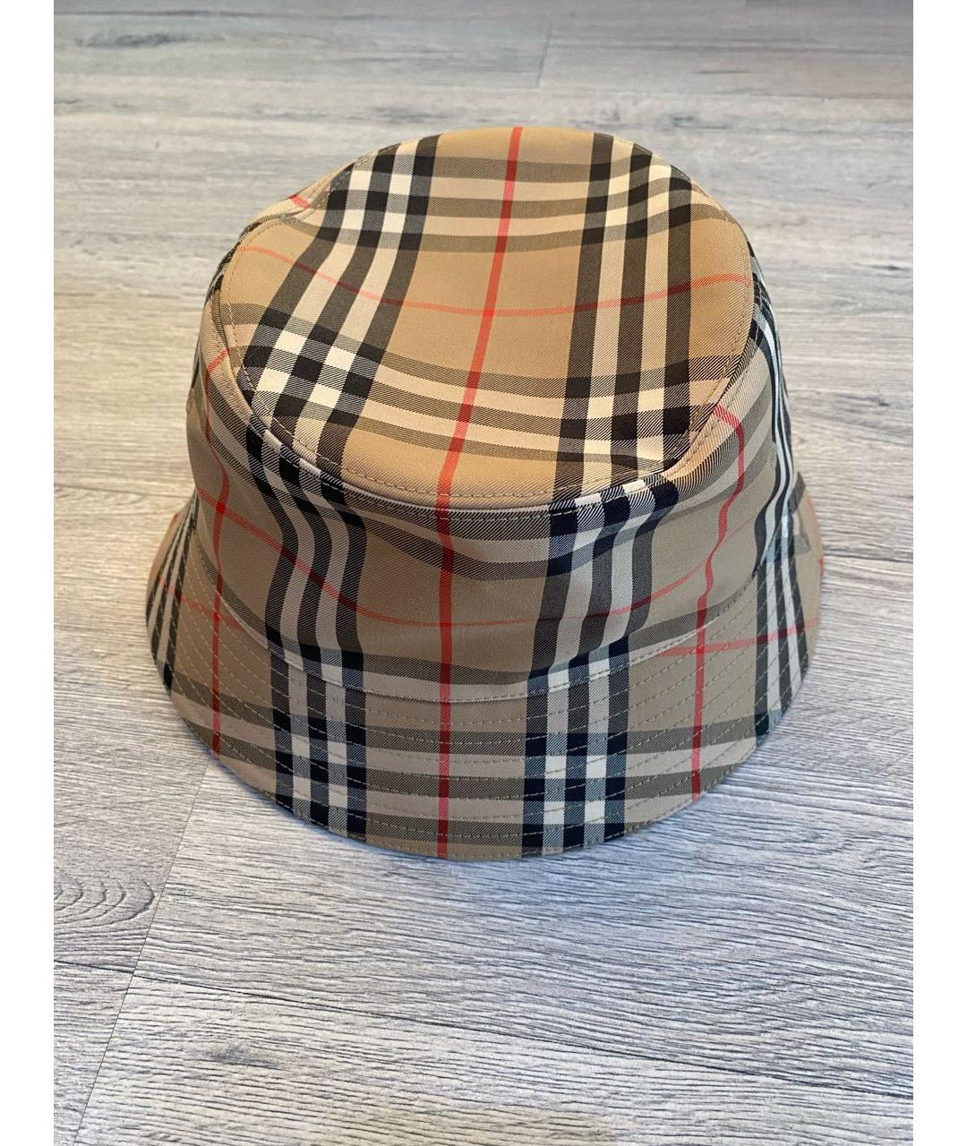 BURBERRY Коричневая хлопковая кепка/бейсболка, фото 5