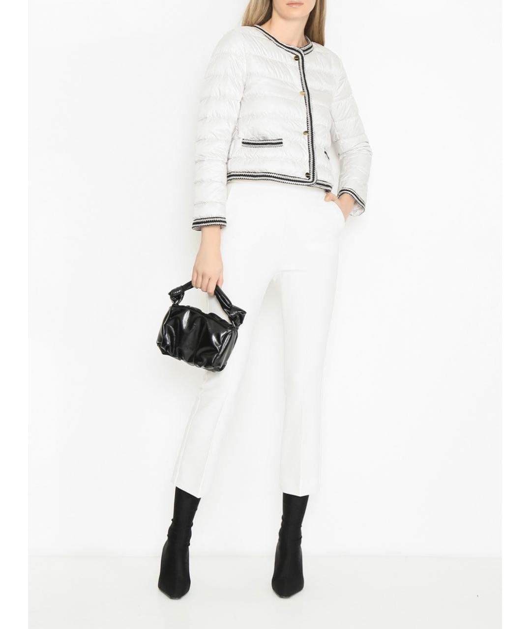 MAX MARA Белая полиэстеровая куртка, фото 2