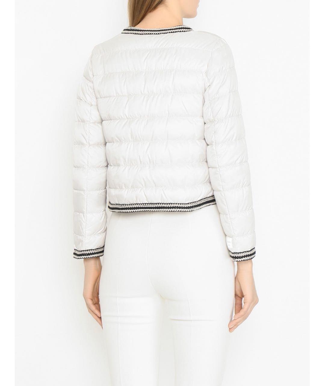 MAX MARA Белая полиэстеровая куртка, фото 5