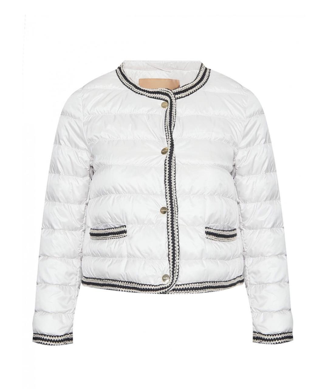MAX MARA Белая полиэстеровая куртка, фото 1