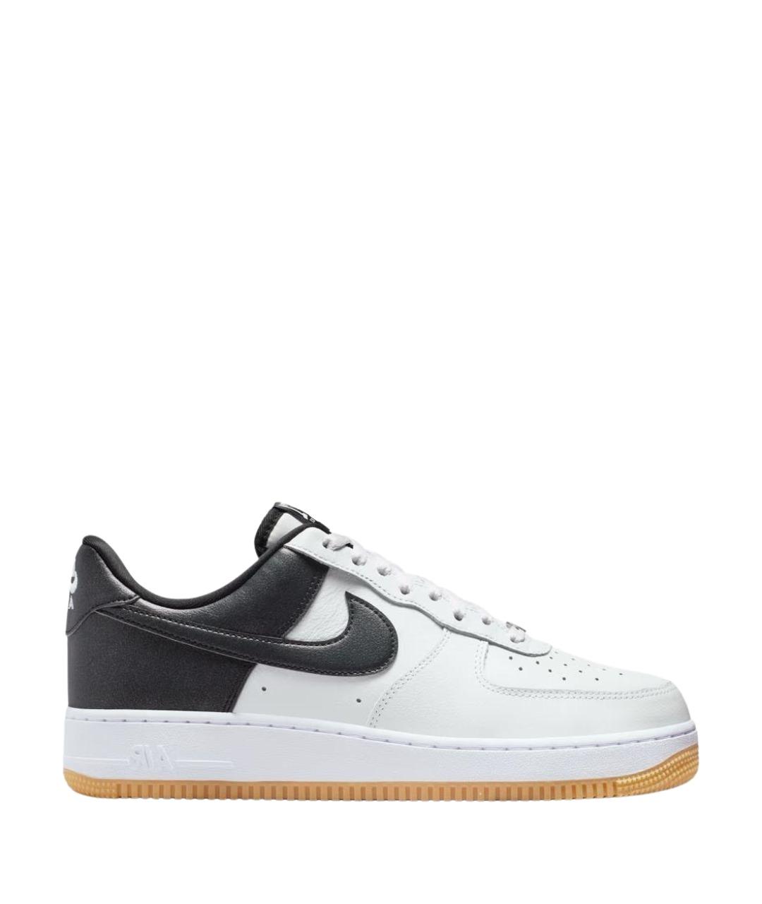 NIKE Белые кожаные низкие кроссовки / кеды, фото 1
