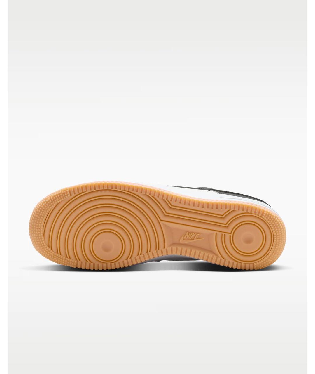 NIKE Белые кожаные низкие кроссовки / кеды, фото 6