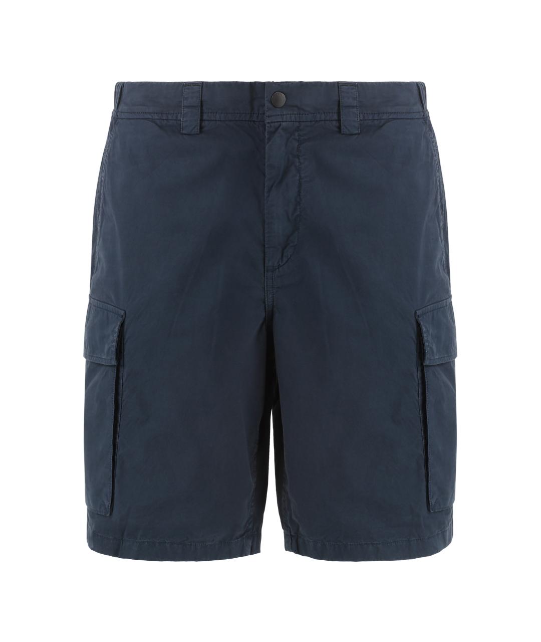 WOOLRICH Синие хлопковые шорты, фото 1