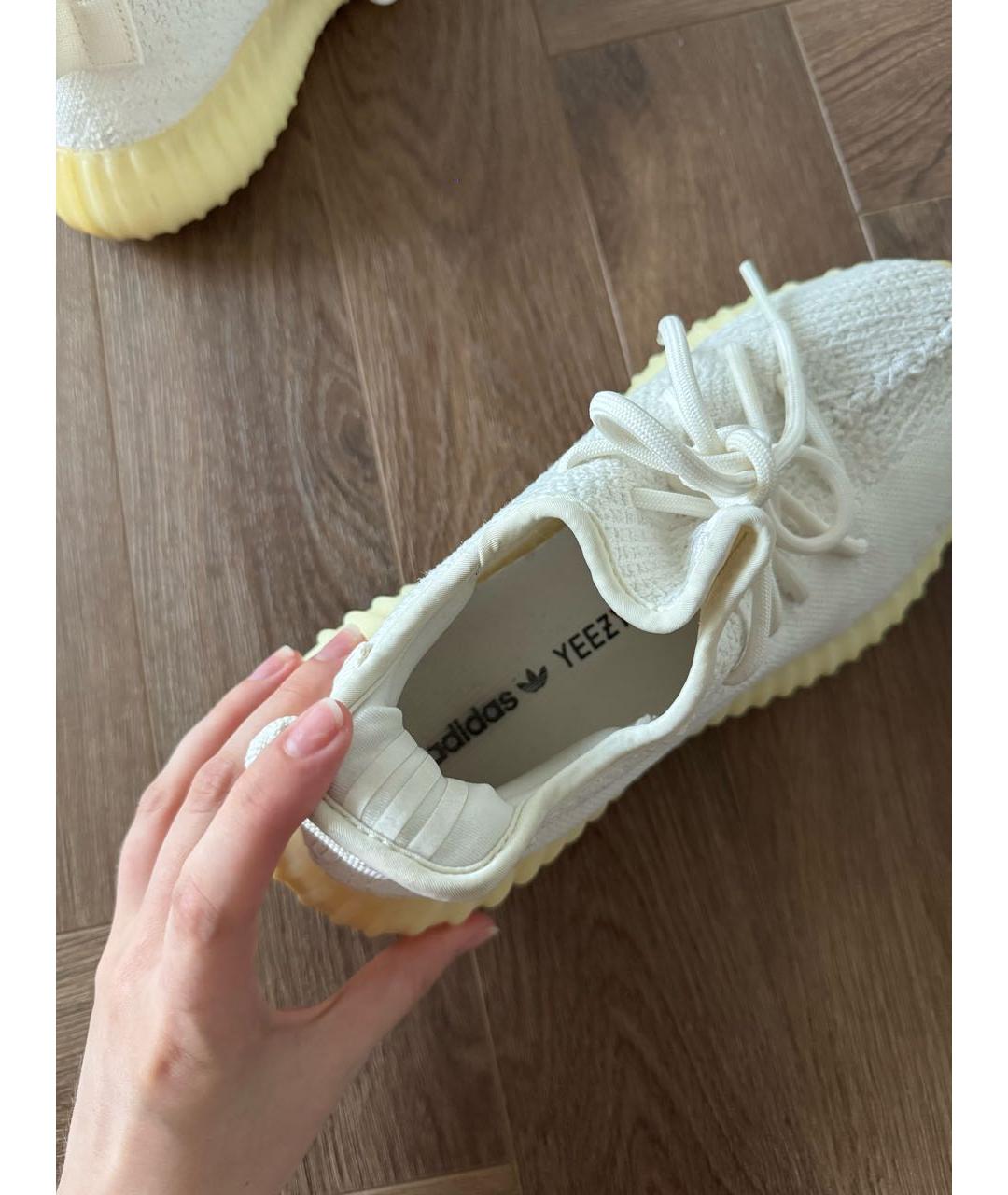 ADIDAS YEEZY Бежевые кроссовки, фото 3