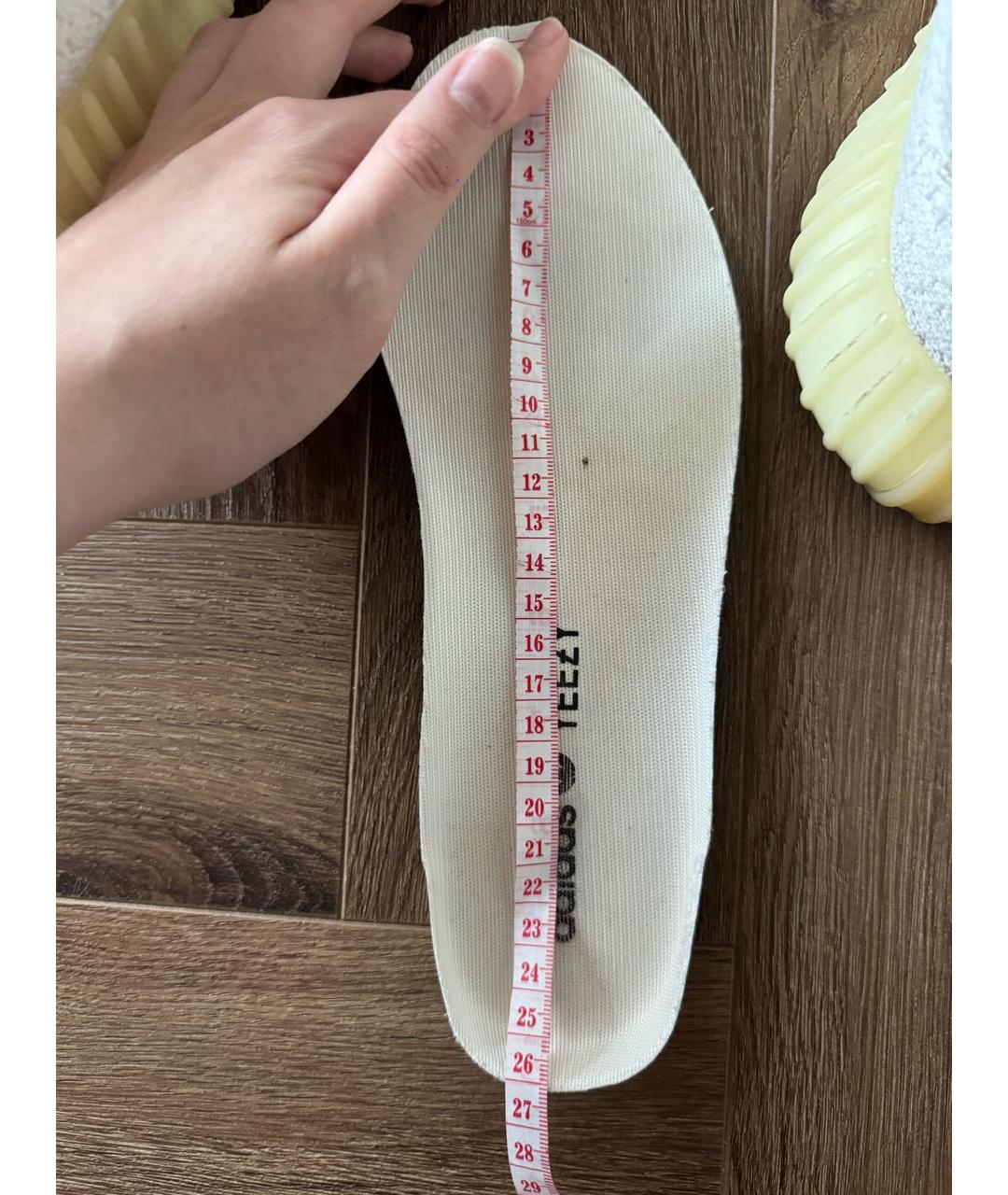 ADIDAS YEEZY Бежевые кроссовки, фото 6