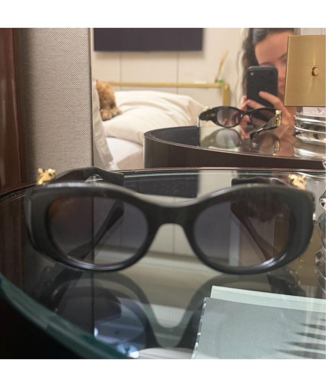 CARTIER Черные пластиковые солнцезащитные очки, фото 3
