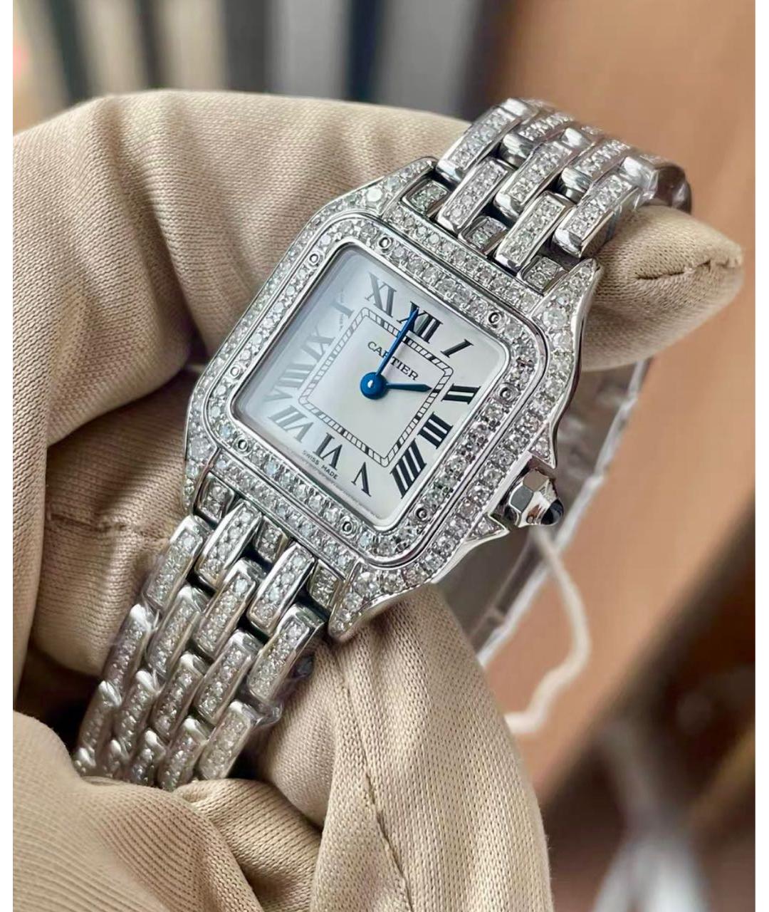 CARTIER Серебряные металлические часы, фото 3