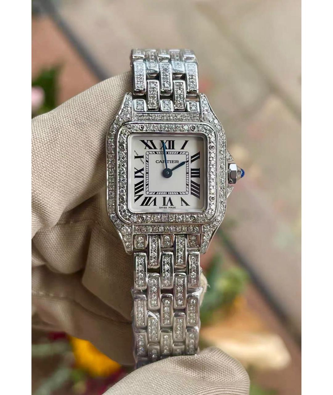 CARTIER Серебряные металлические часы, фото 2