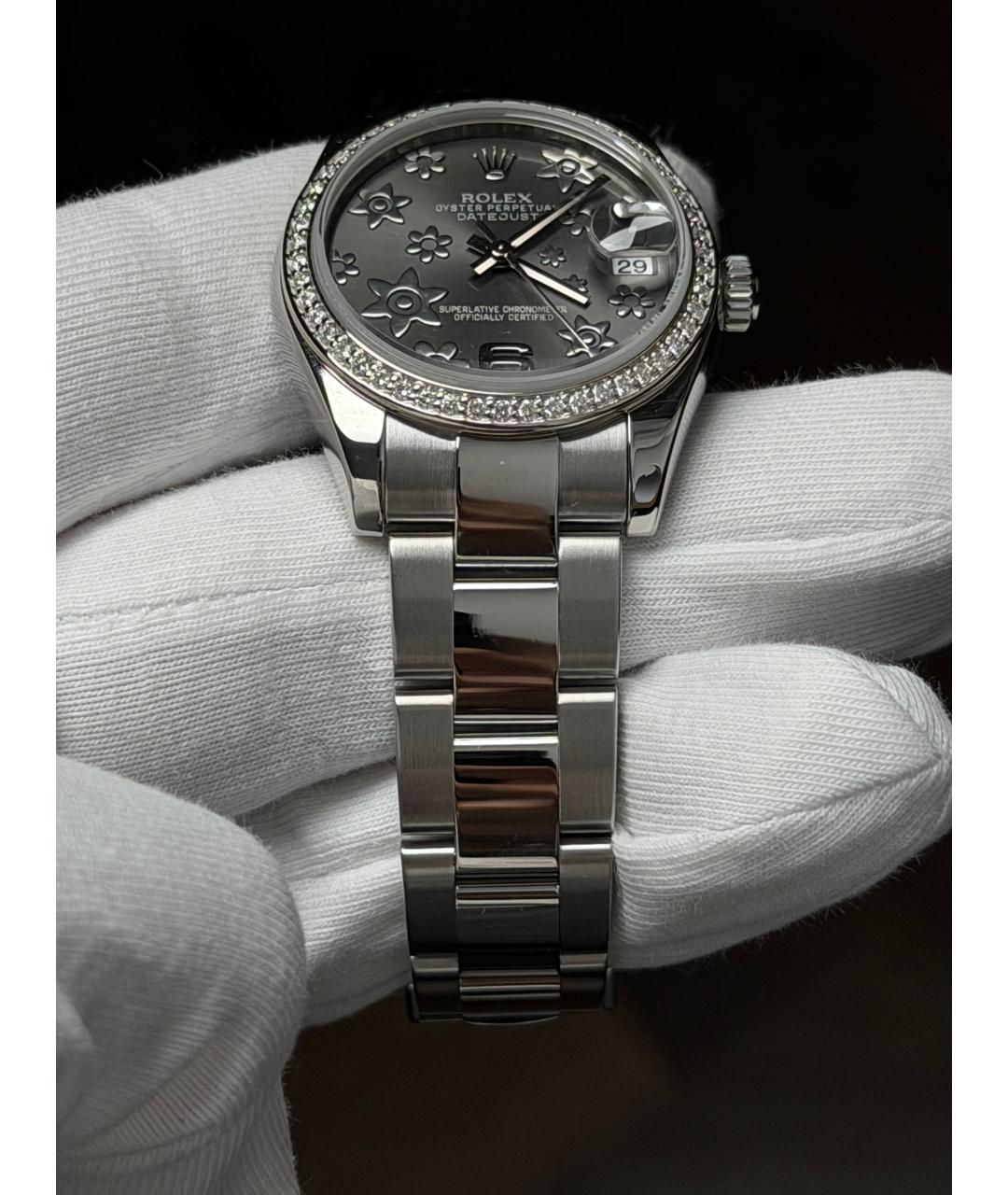 ROLEX Серые часы, фото 6