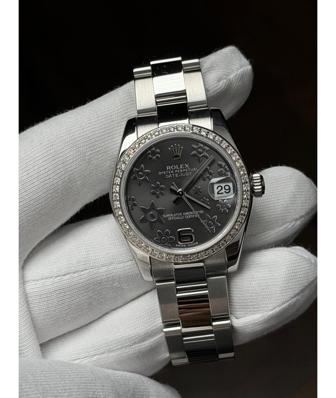 ROLEX Серые часы, фото 2