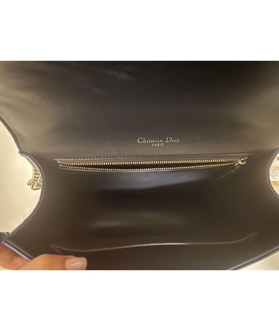 CHRISTIAN DIOR Синяя сумка через плечо, фото 4