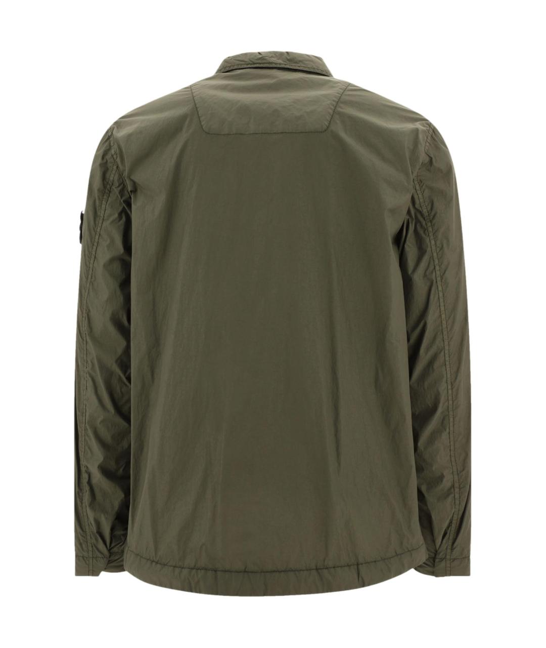 STONE ISLAND Зеленая куртка, фото 2