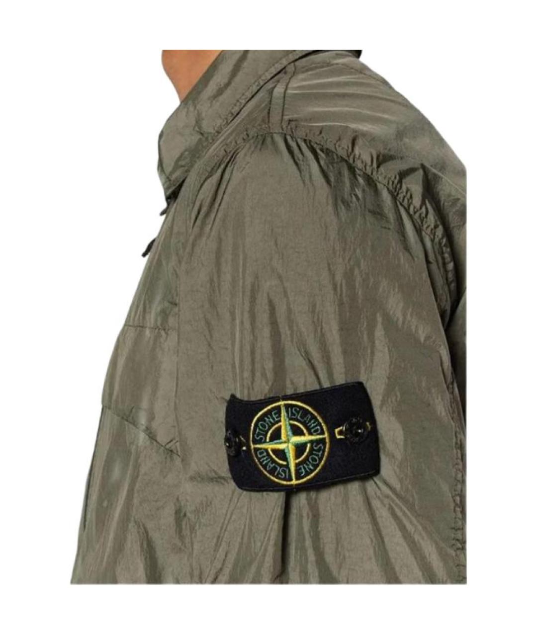 STONE ISLAND Зеленая куртка, фото 5