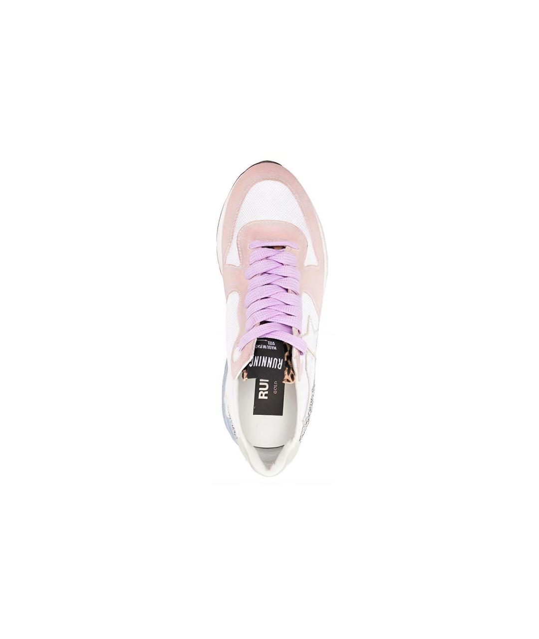 GOLDEN GOOSE Розовые кроссовки, фото 4