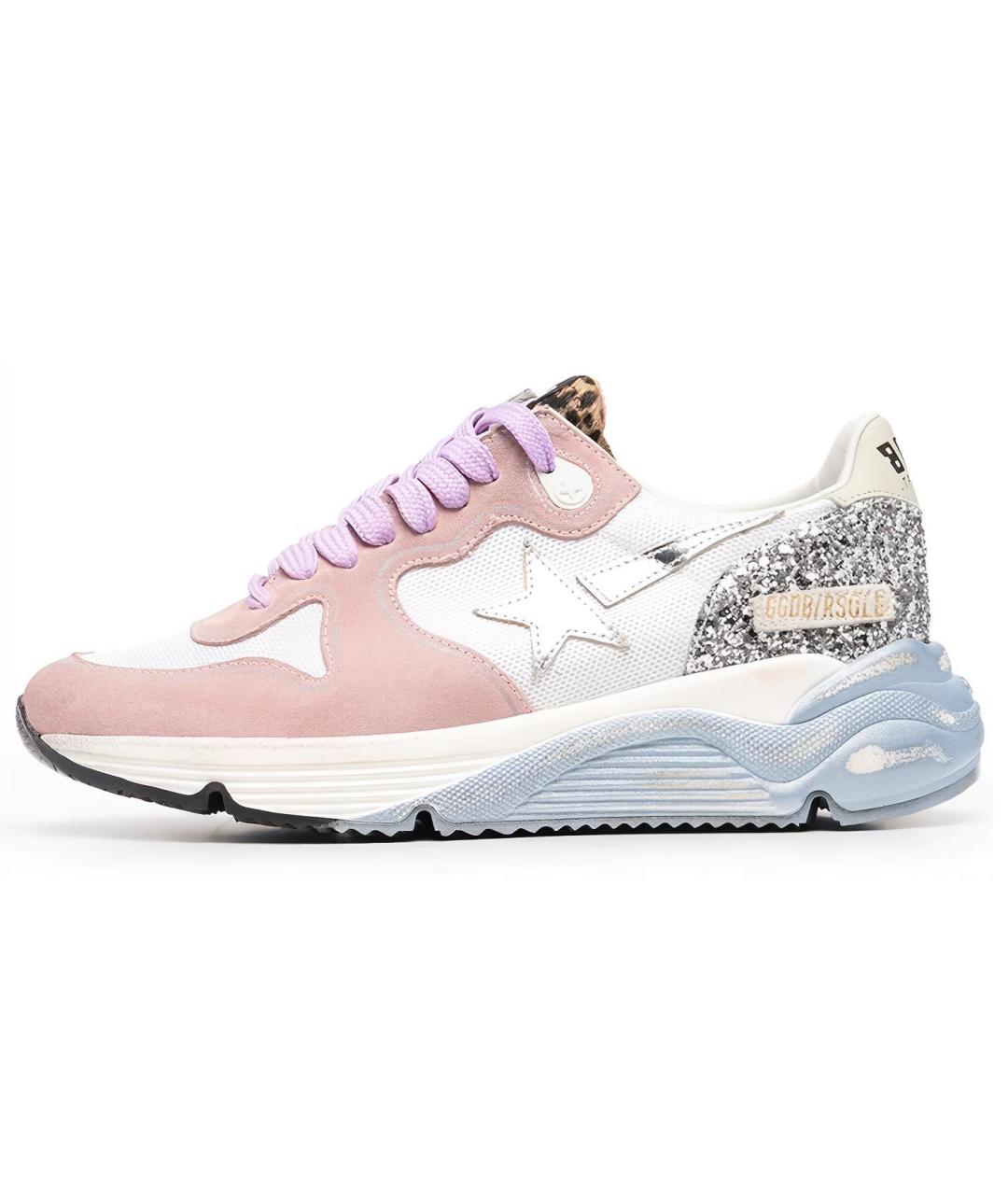 GOLDEN GOOSE Розовые кроссовки, фото 2