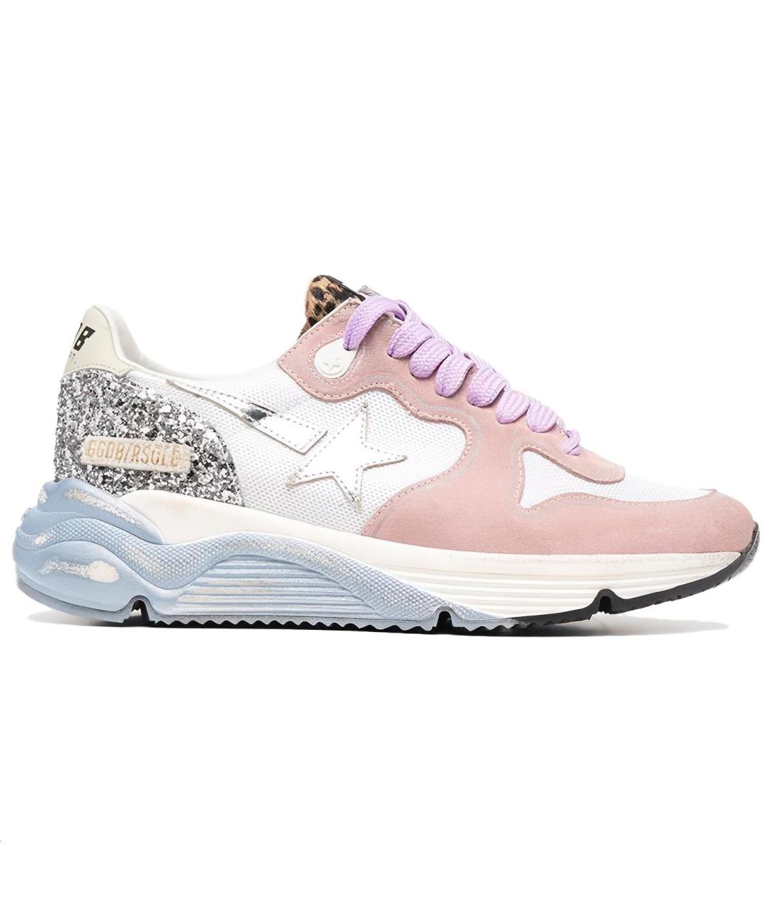 GOLDEN GOOSE Розовые кроссовки, фото 1