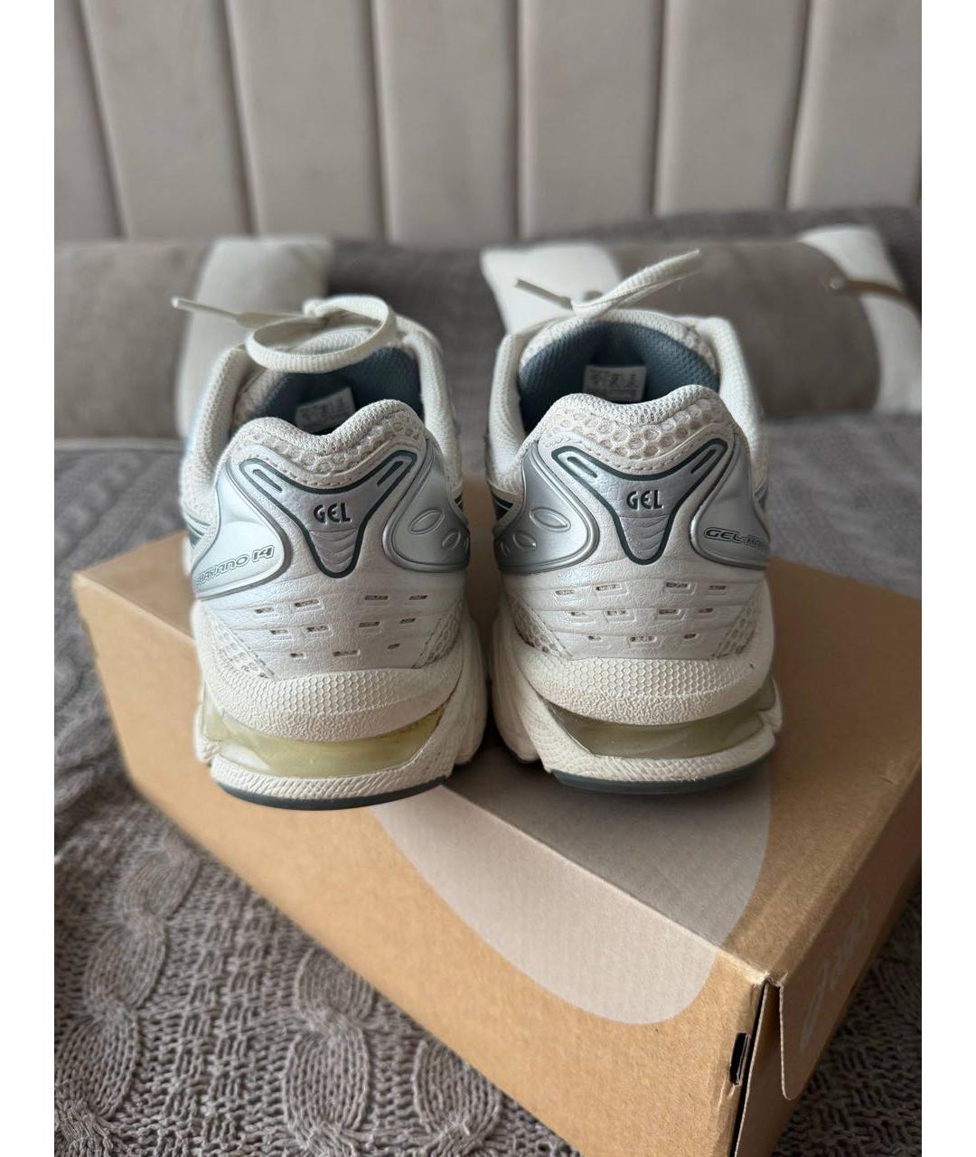 ASICS Белые текстильные кеды, фото 4