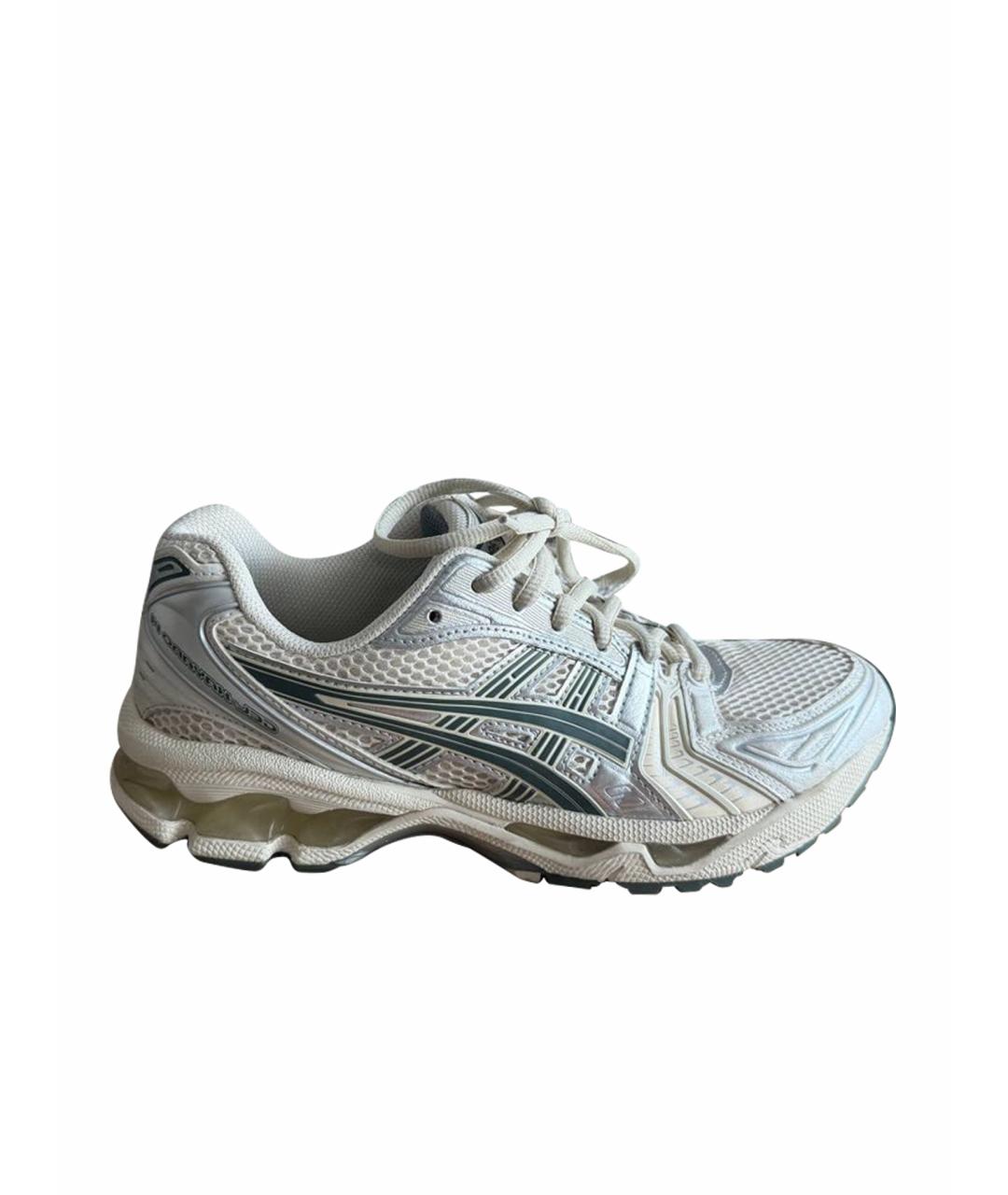 ASICS Белые текстильные кеды, фото 1
