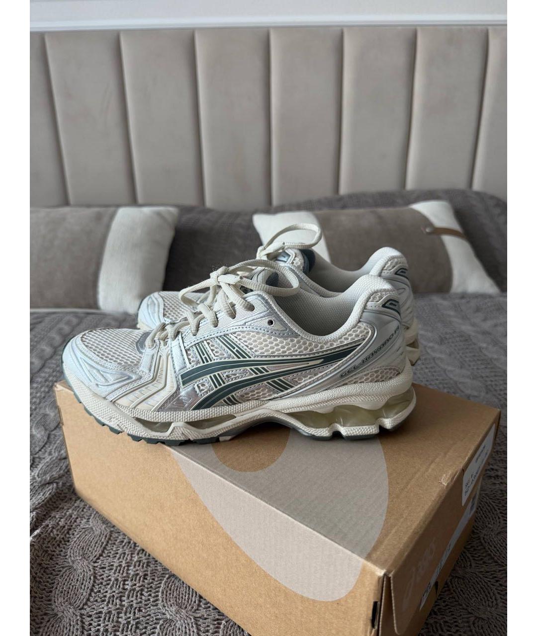 ASICS Белые текстильные кеды, фото 7