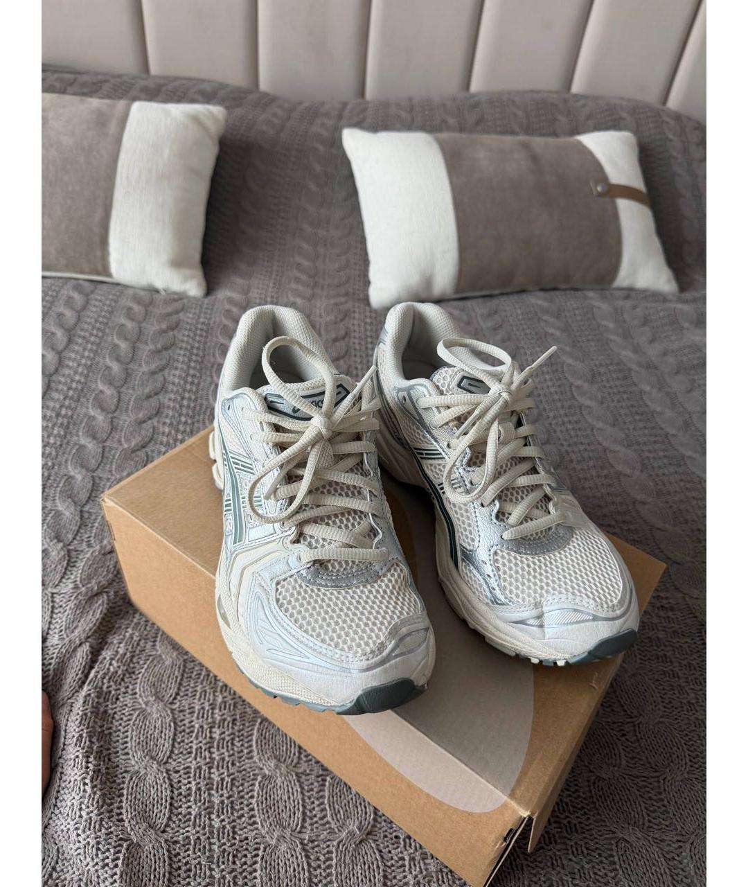 ASICS Белые текстильные кеды, фото 2