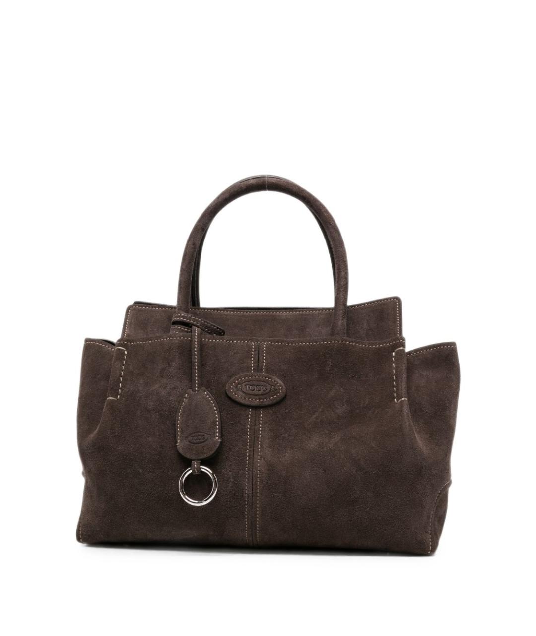 TOD'S Коричневая сумка тоут, фото 1