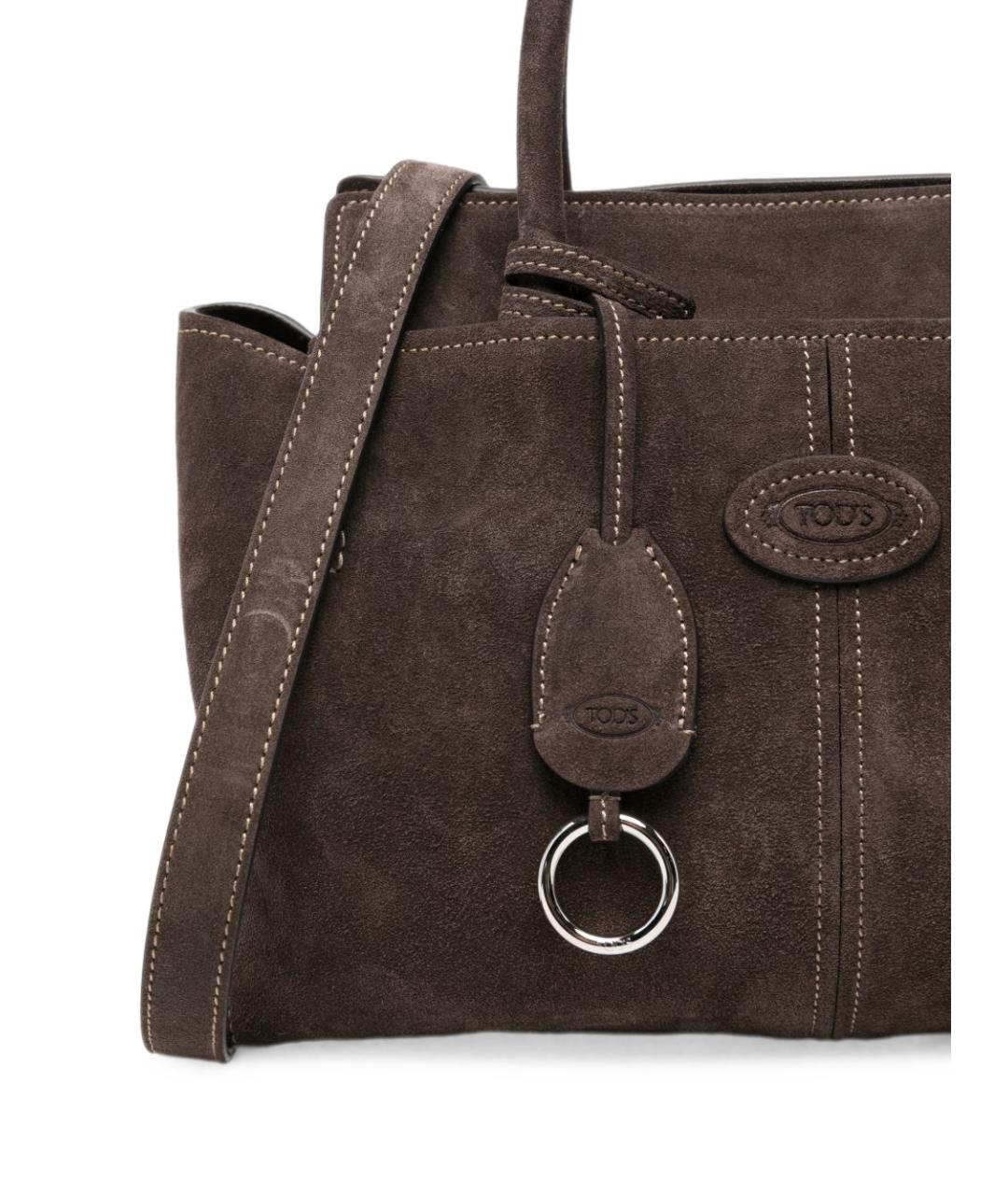TOD'S Коричневая сумка тоут, фото 4