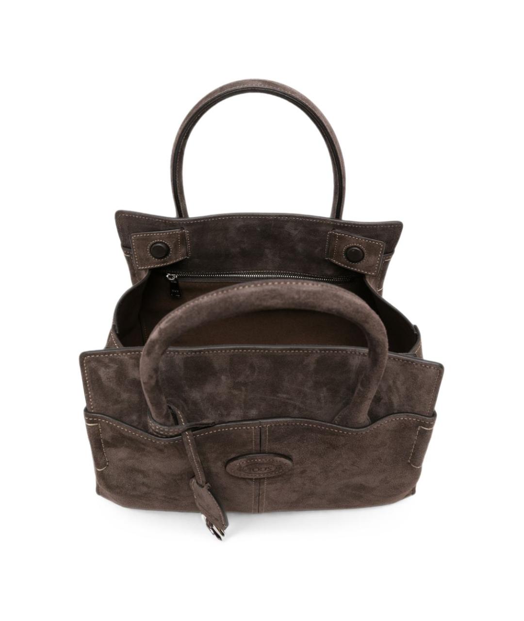 TOD'S Коричневая сумка тоут, фото 2