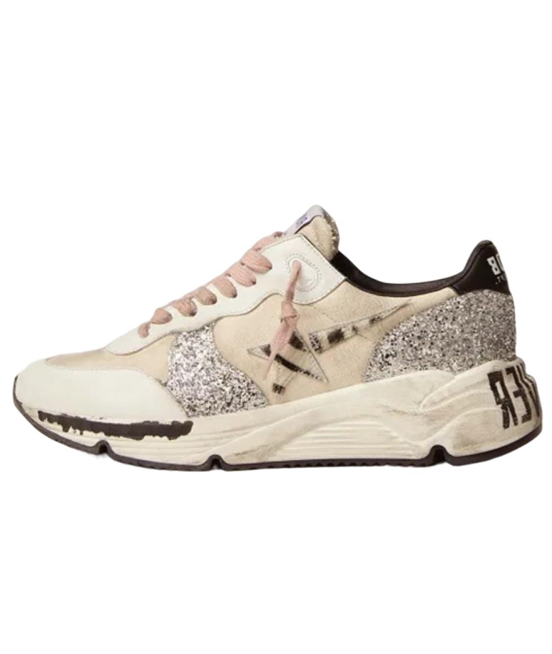 GOLDEN GOOSE Бежевые кроссовки, фото 2