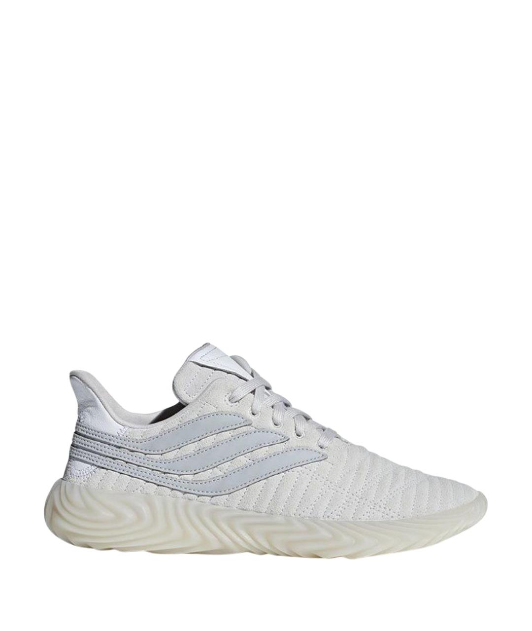 ADIDAS Серые замшевые низкие кроссовки / кеды, фото 1