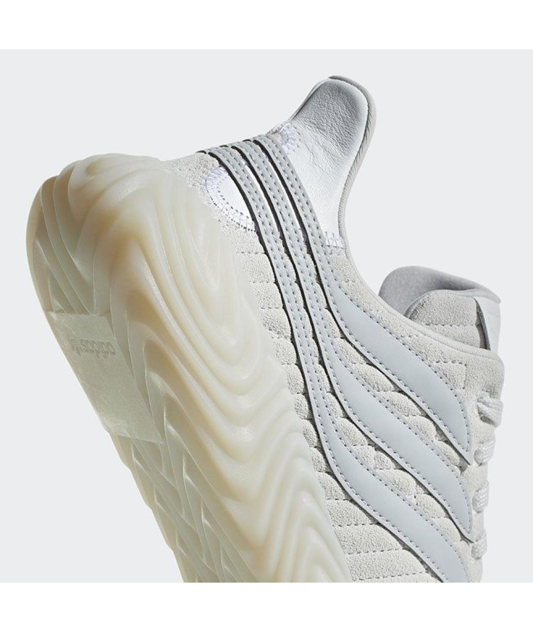 ADIDAS Серые замшевые низкие кроссовки / кеды, фото 2