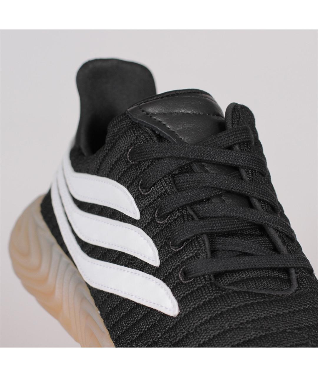ADIDAS Черные текстильные низкие кроссовки / кеды, фото 5