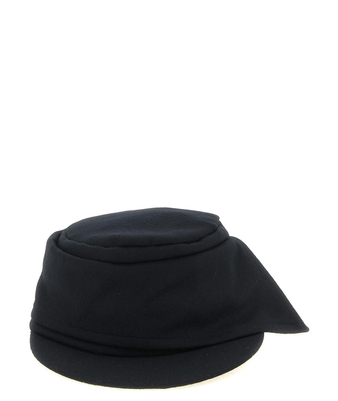 YOHJI YAMAMOTO Черная шляпа, фото 1