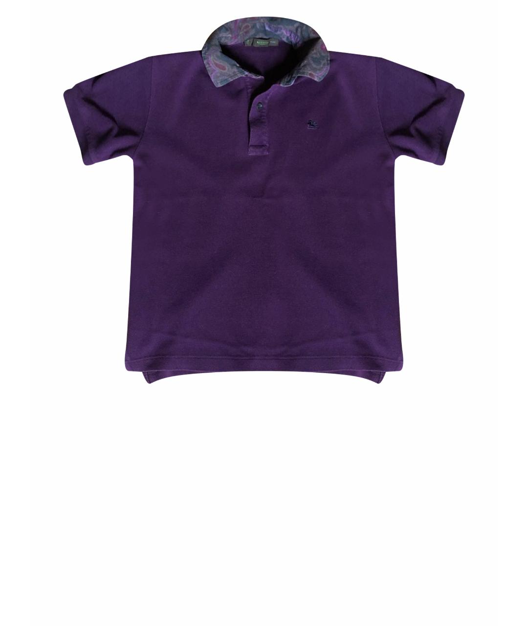 ETRO Фиолетовая хлопковая детская футболка, фото 1